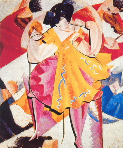 A dancer - Gino Severini Tablo