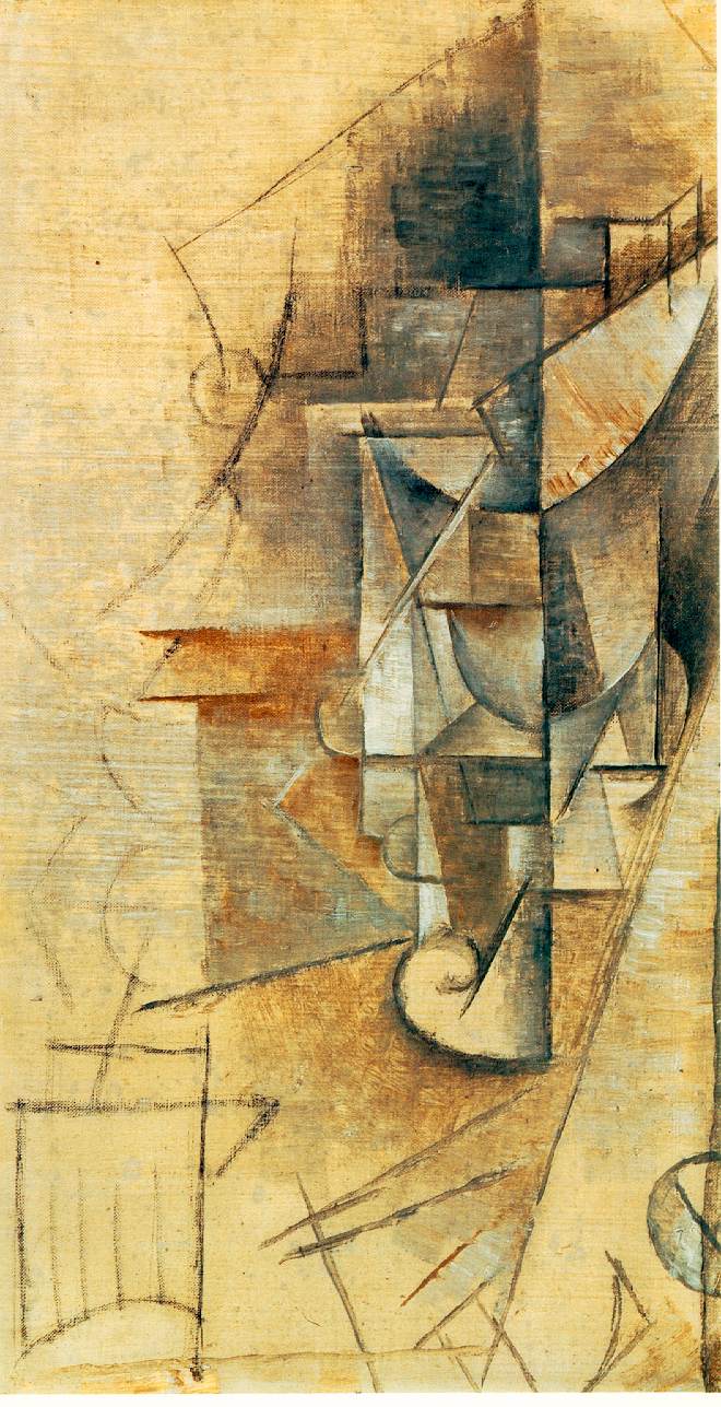A glass (1911) - Pablo Picasso Tablo