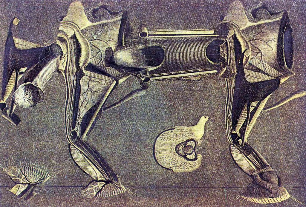 A little sick horse's leg (1920) - Max Ernst Tablo