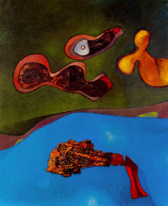 A maiden, a widow and a wife (1956) – Max Ernst Tablo