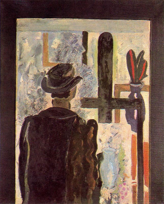 A man at the easel (1942) - Georges Braque Tablo