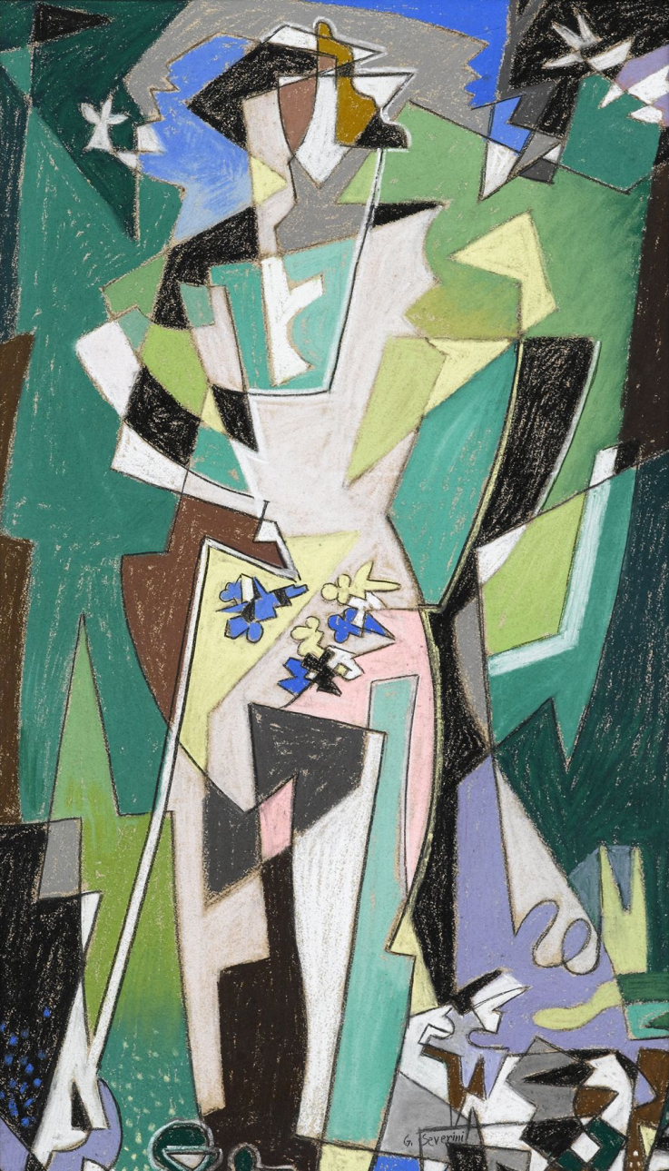 A spring (1952) - Gino Severini Tablo