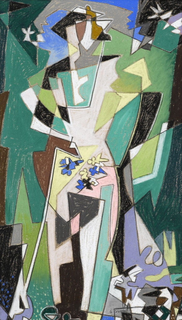 A spring (1952) - Gino Severini Tablo