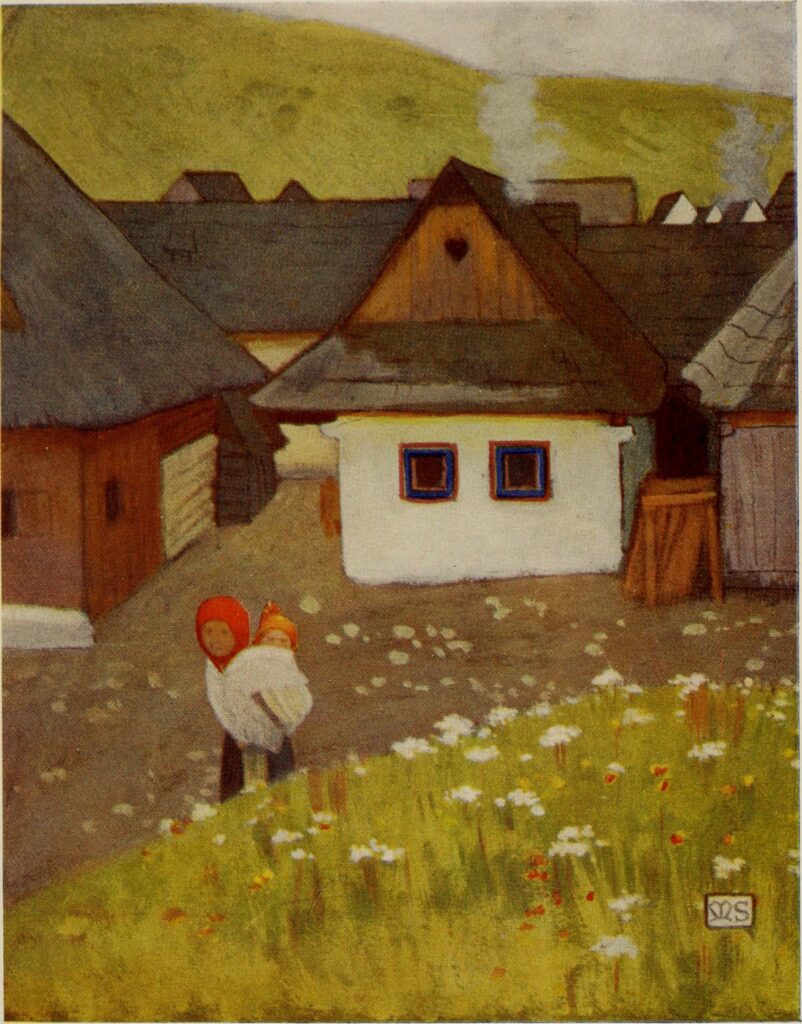 AT VAZSECZ (1909) - Marianne Stokes Tablo