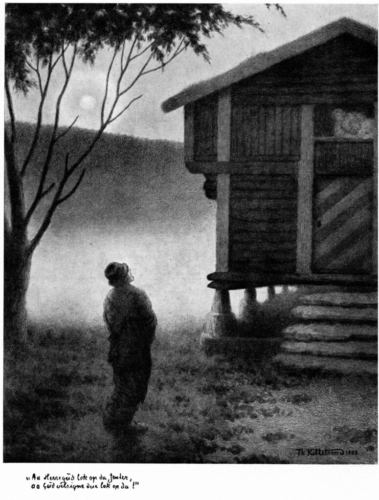 Aa Herregud Lok Op Da Jenter 01 - Theodor Severin Kittelsen Tablo