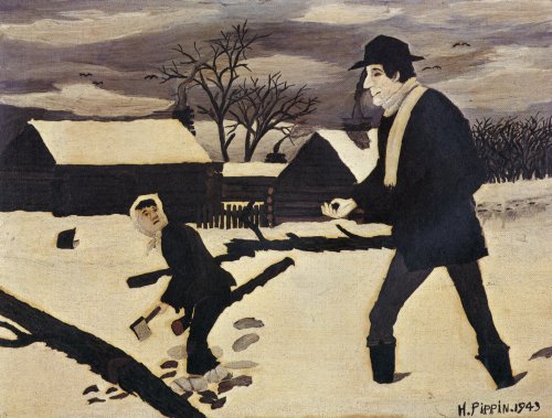 Abe Lincoln, The Good Samaritan (1943) – Horace Pippin Tablo