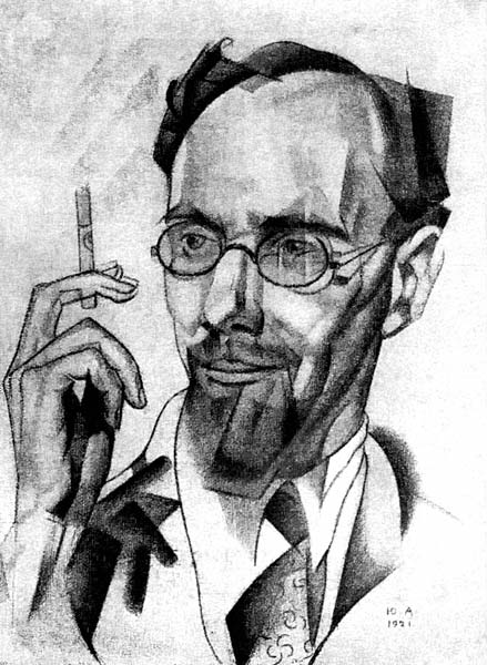 Abram Efros (1921) – Jury Annenkov Tablo