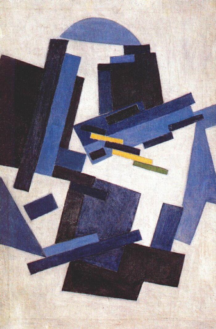 Abstract Composition (1910) - Olga Rozanova Tablo