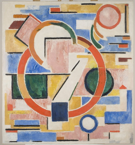 Abstract Composition (1920) – Erich Buchholz Tablo