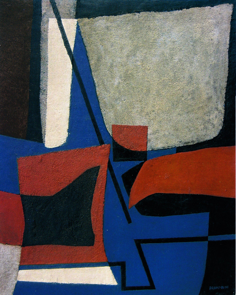 Abstract Composition (1955) – Enrico Prampolini Tablo