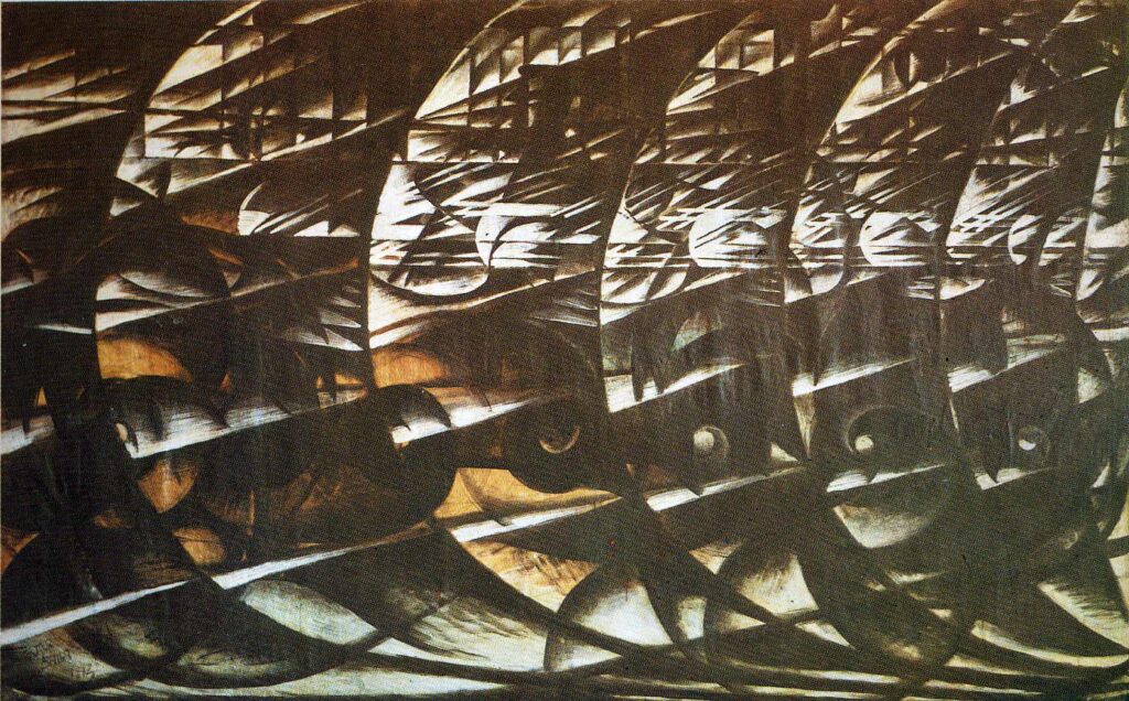 Abstract Speed (1913) - Giacomo Balla Tablo