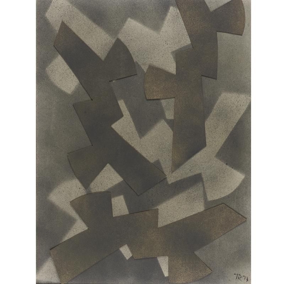 Abstract composition – Hans Richter Tablo