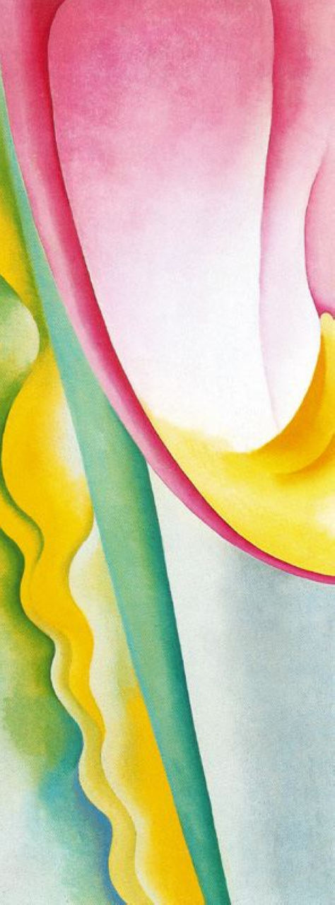 Abstraction No. 77 (Tulip) (1925) - Georgia O'Keeffe Tablo
