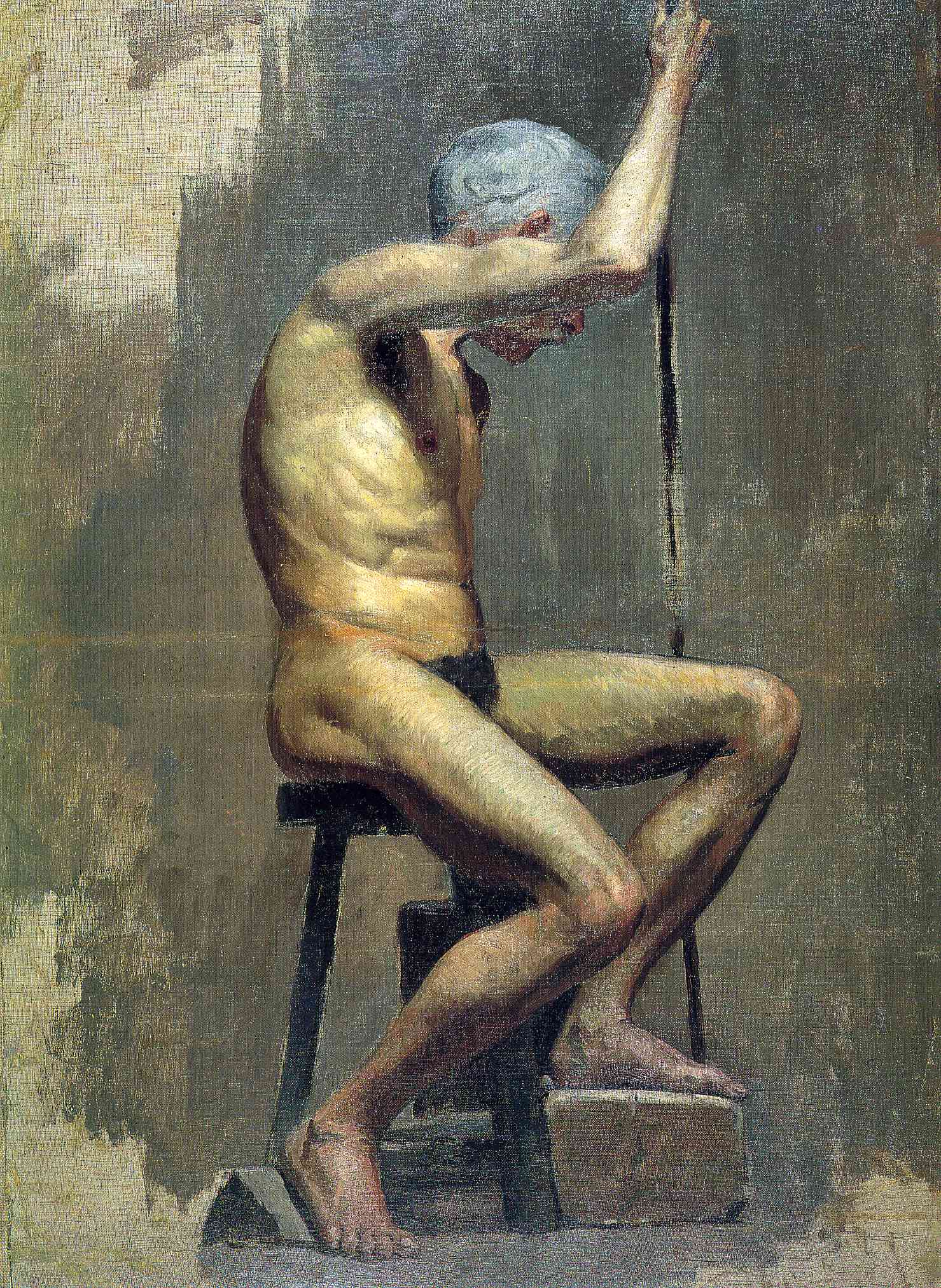 Academical study (1895) - Pablo Picasso Tablo