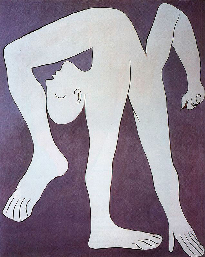 Acrobat (1930) - Pablo Picasso Tablo