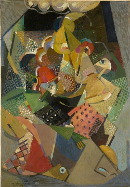 Acrobats (1916) - Albert Gleizes Tablo