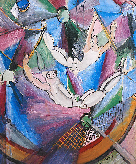 Acrobats (1922) - Raoul Dufy Tablo