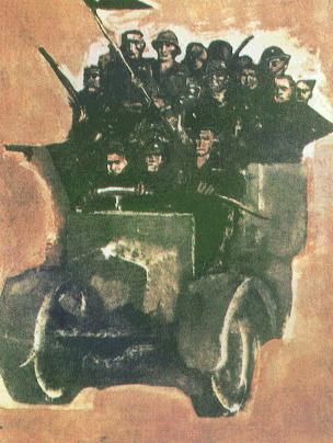Action team – Mario Sironi Tablo