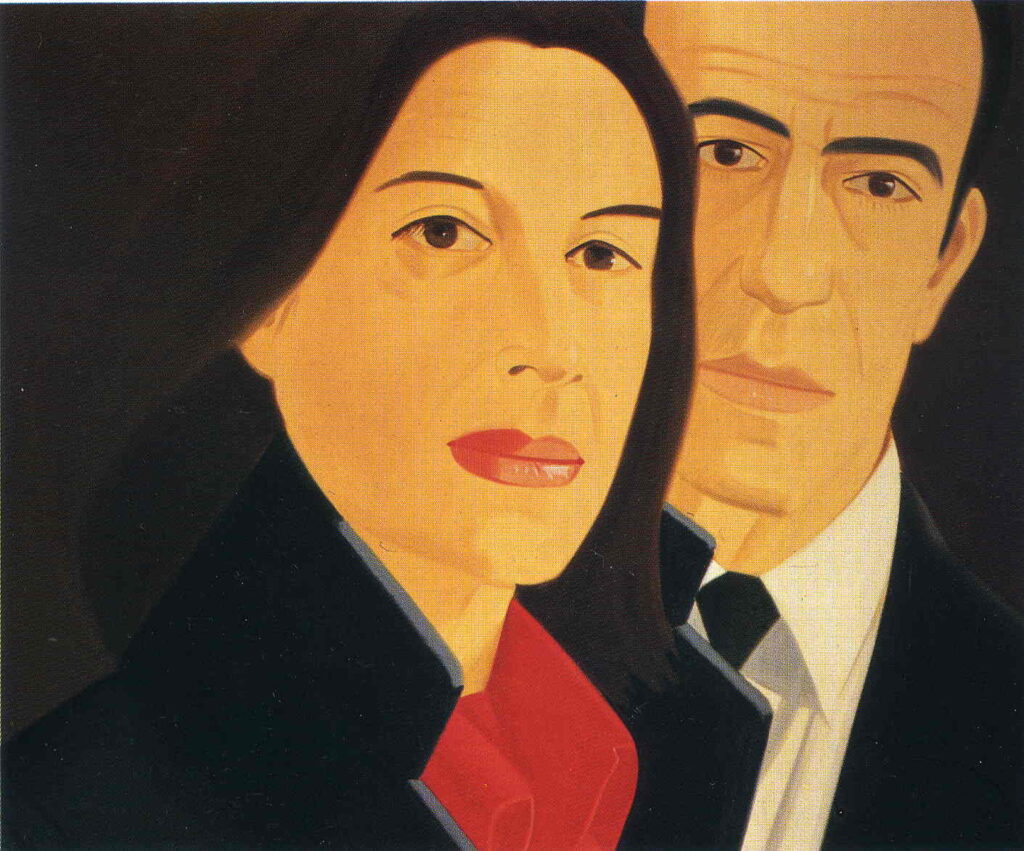 Ada And Alex - Alex Katz Tablo