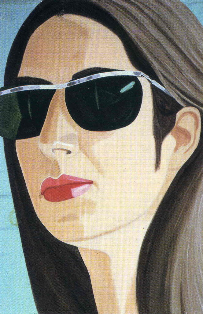 Ada With Sunglasses - Alex Katz Tablo