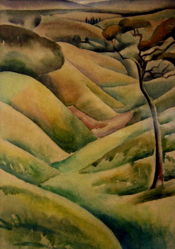 Adelaide Hills (1935) - Dorrit Black Tablo