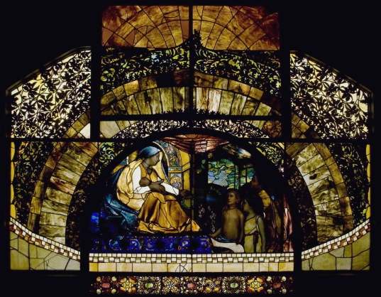 Adoration window (1916) – Louis Comfort Tiffany Tablo