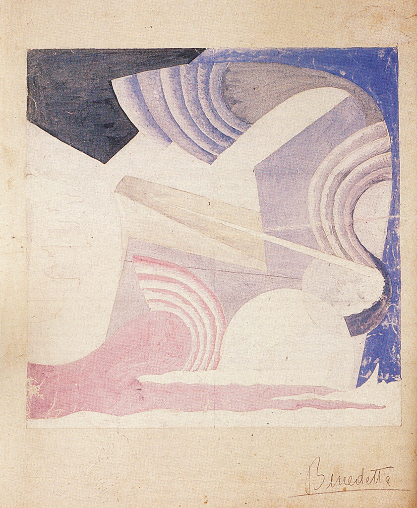 Aeropittura (1925) – Benedetta Cappa Tablo