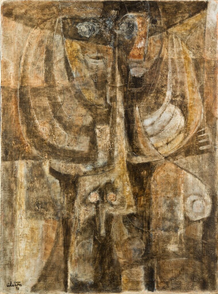 African Theme III (1952) - Charles Alston Tablo