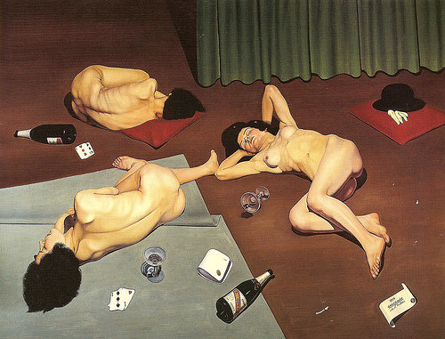 After the Orgy (1928) – Cagnaccio di San Pietro Tablo