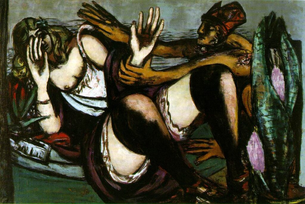 Afternoon (1946) - Max Beckmann Tablo