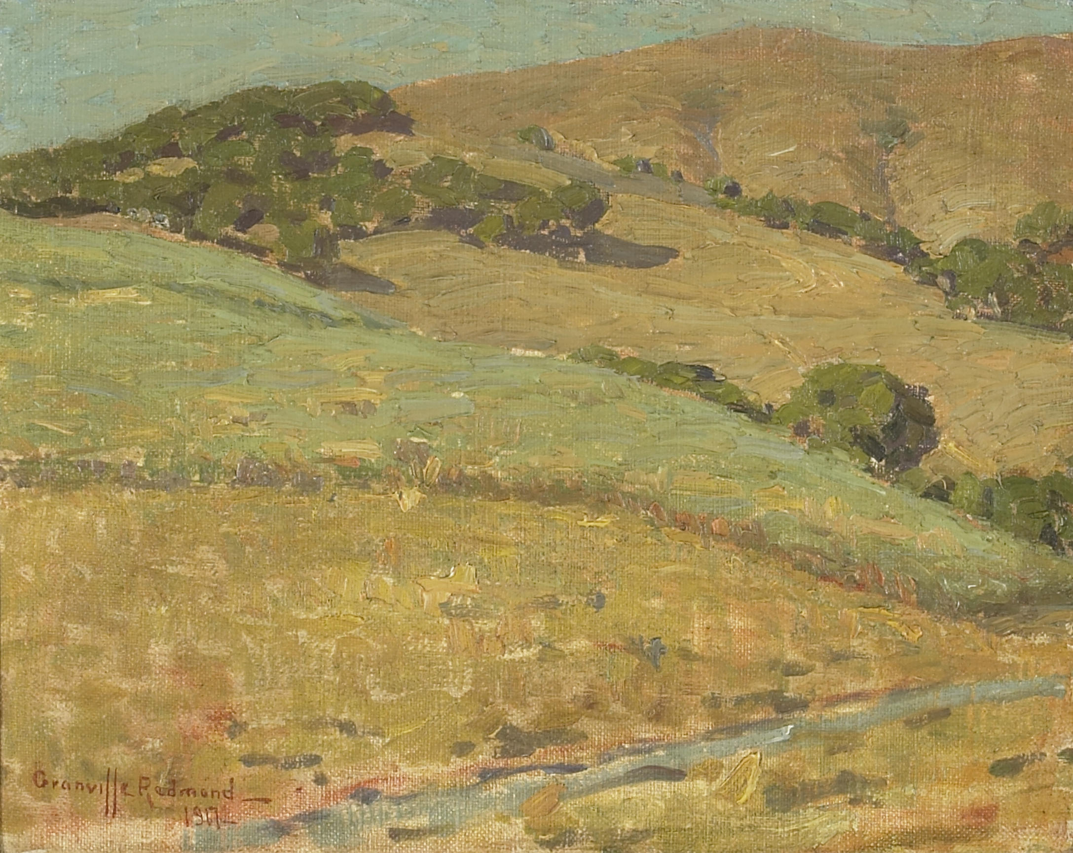 Afternoon (study) - Granville Redmond Tablo