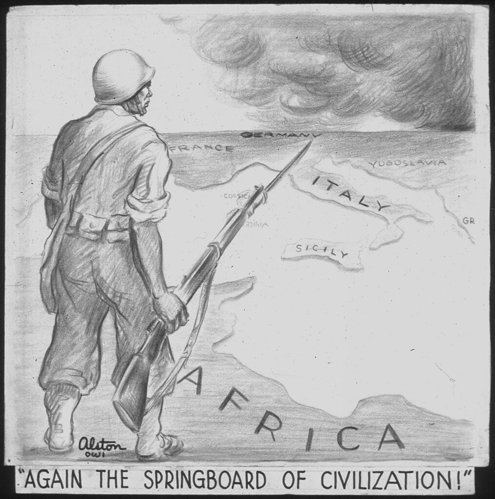 Again the Springboard of Civilization (1943) - Charles Alston Tablo