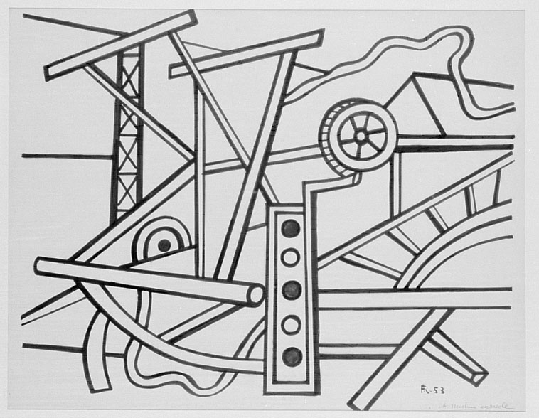 Agricultural Machinery (1953) - Fernand Léger Tablo