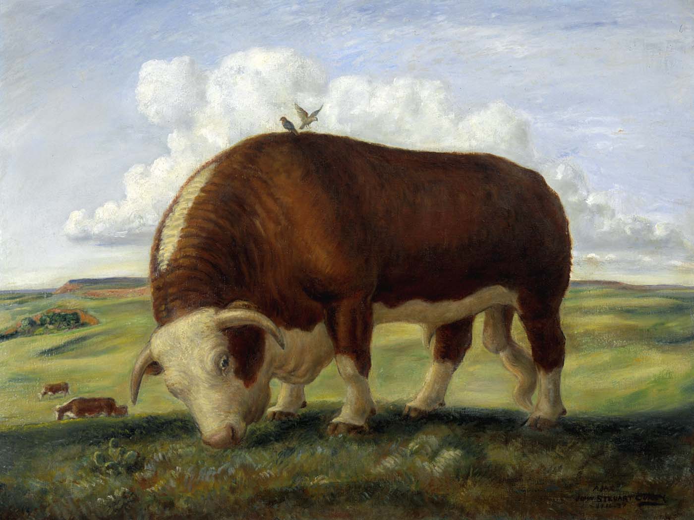 Ajax (1937) - John Steuart Curry Tablo