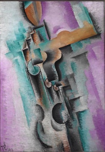 Akt Ženy Postava Zvaná Lelio (1913) - Josef Čapek Tablo