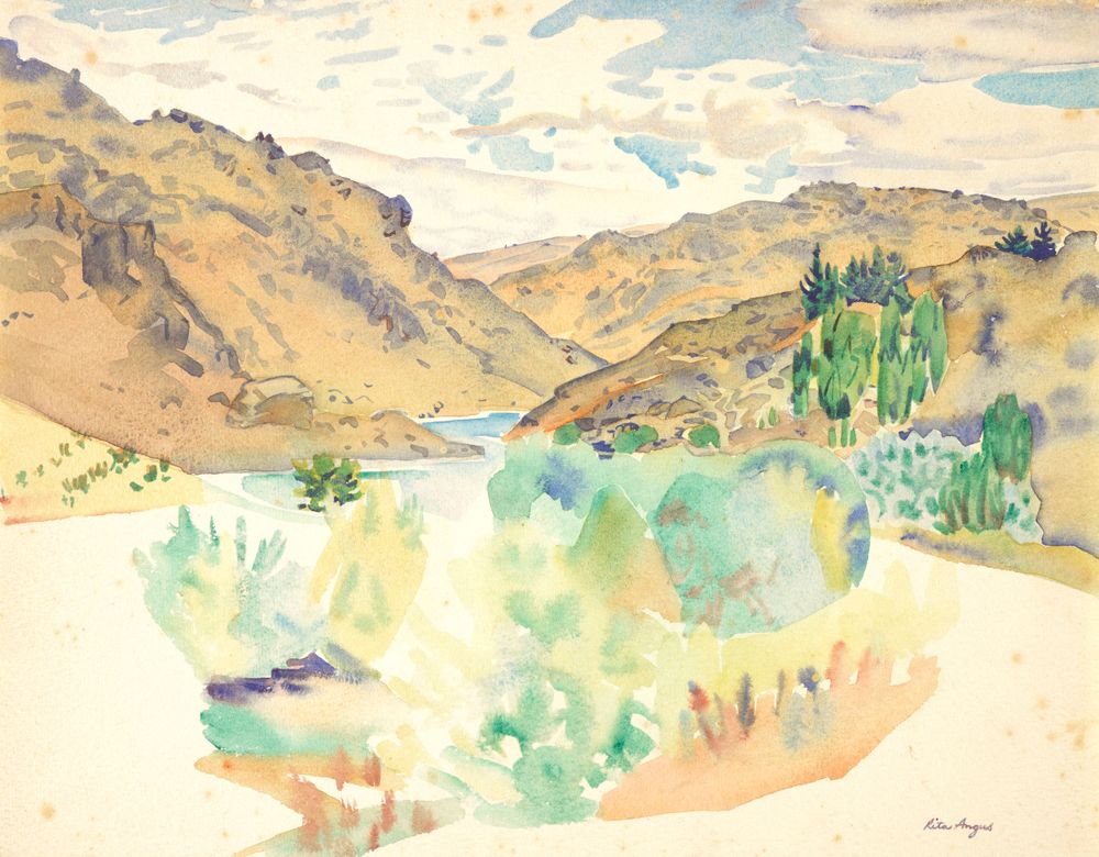 Alexandra (1953) - Rita Angus Tablo