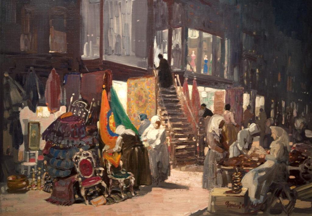 Allen Street (1905) - George Luks Tablo
