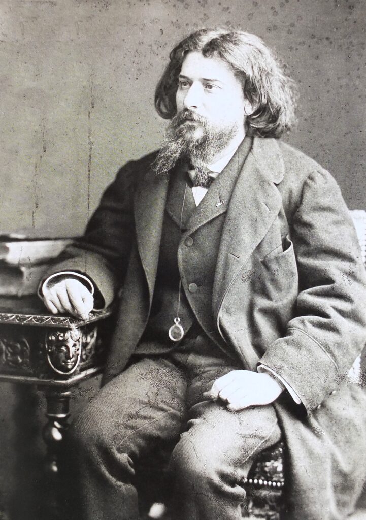 Alphonse Daudet (1891) - Félix Nadar Tablo