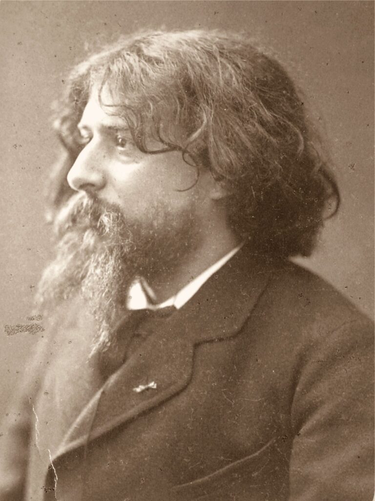 Alphonse Daudet - Félix Nadar Tablo