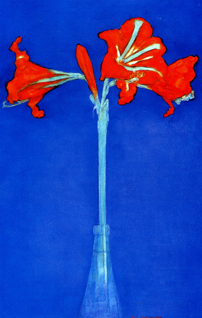 Amaryllis (1910) - Piet Mondrian Tablo