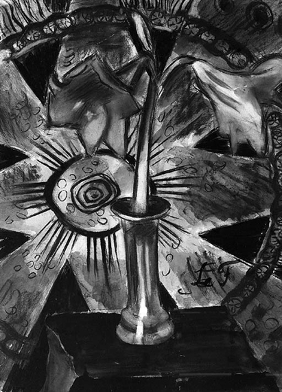 Amaryllis - Henri Le Fauconnier Tablo