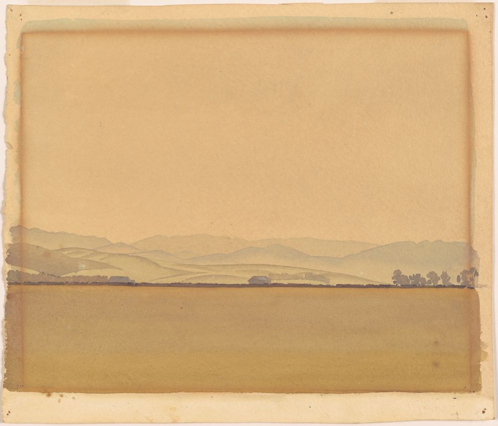Amberley, North Canterbury (1937) - Rita Angus Tablo