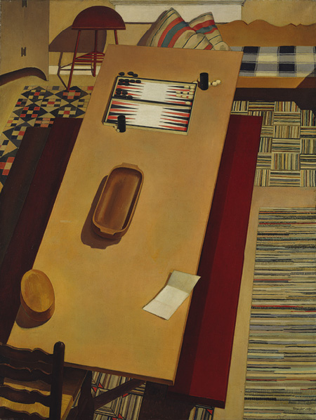Americana (1931) - Charles Sheeler Tablo