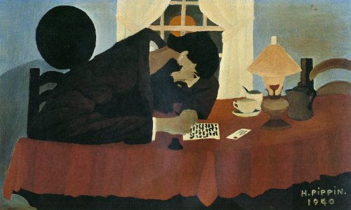 Amish Letter Writer (1940) – Horace Pippin Tablo