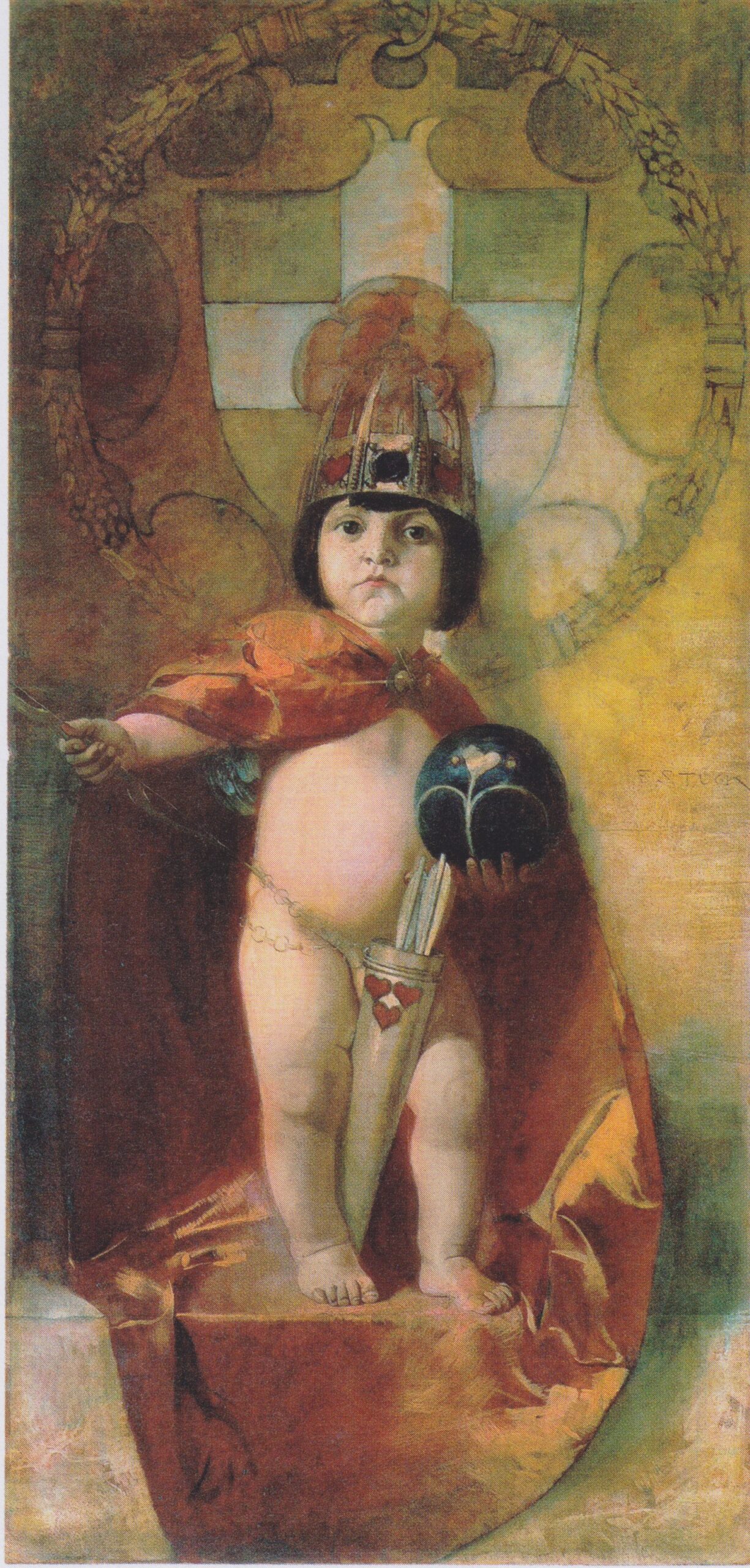 Amor Imperator (1887) - Franz Stuck Tablo kanvas tablo