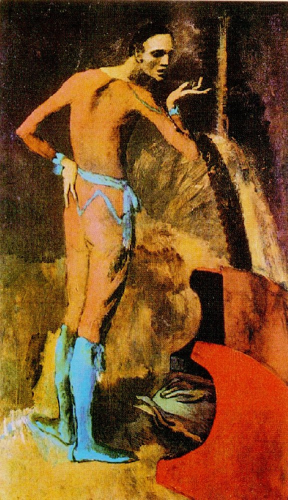 An actor (1904) - Pablo Picasso Tablo