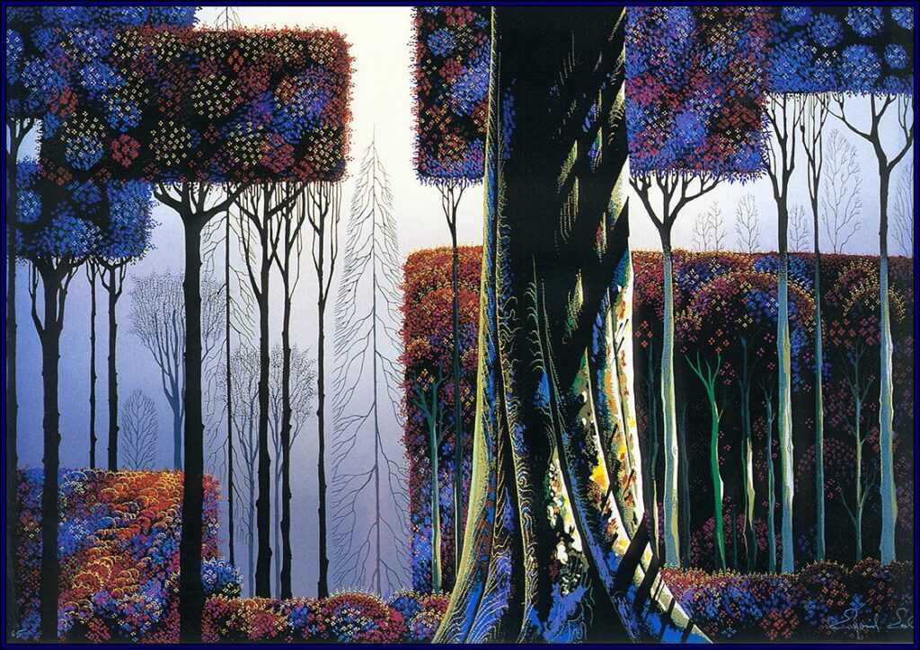 Ancient Forest - Eyvind Earle Tablo