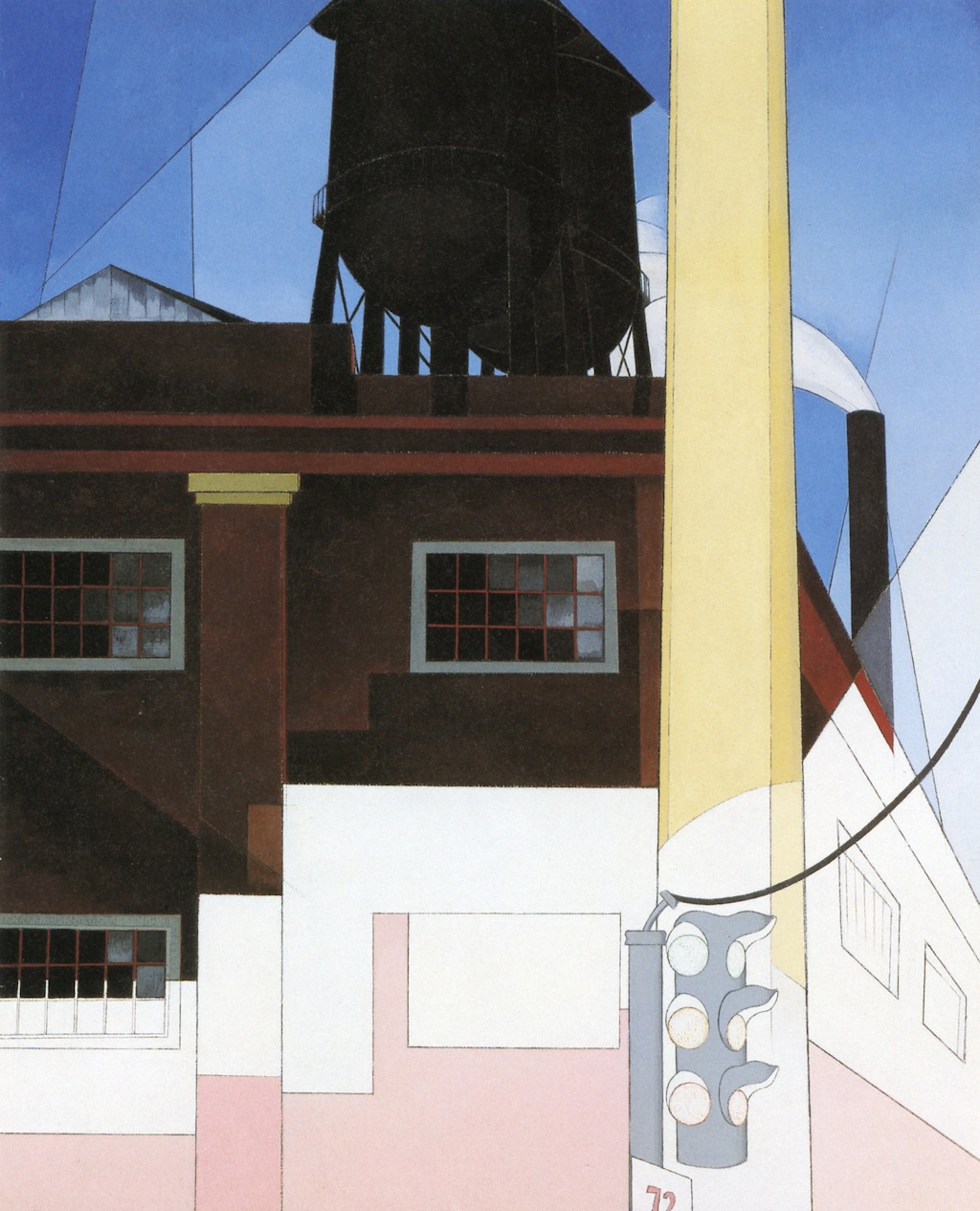 And the Home of the Brave (1931) - Charles Demuth Tablo