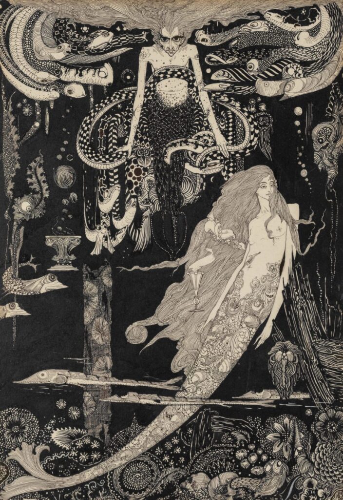 Andersen's Fairy Tales 1916 The Little Mermaid and the Sea Witch (1916) - Harry Clarke Tablo
