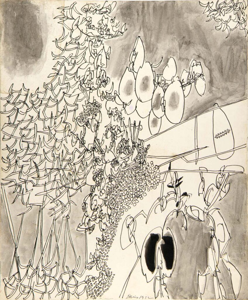 Angel Vine (1952) - Gene Davis Tablo